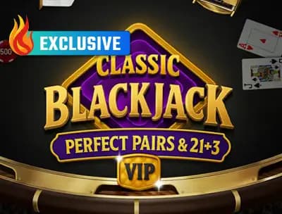 Classic Blackjack VIP - Perfect Pairs & 21+3