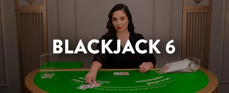 Blackjack table 6