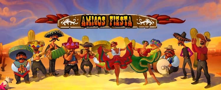 Learn all about the Amigos Fiesta online slot 